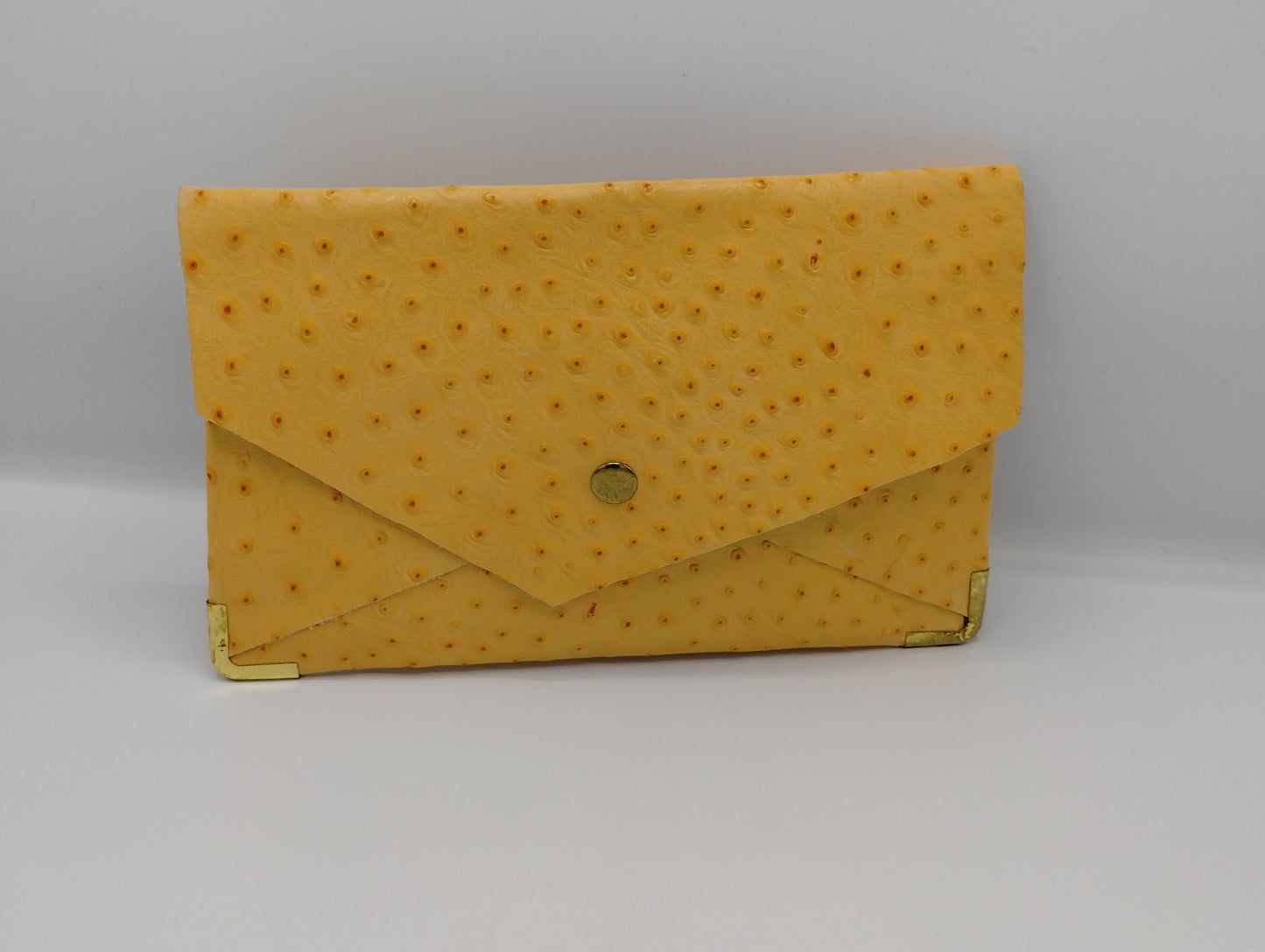 Rugged Leather Clutch