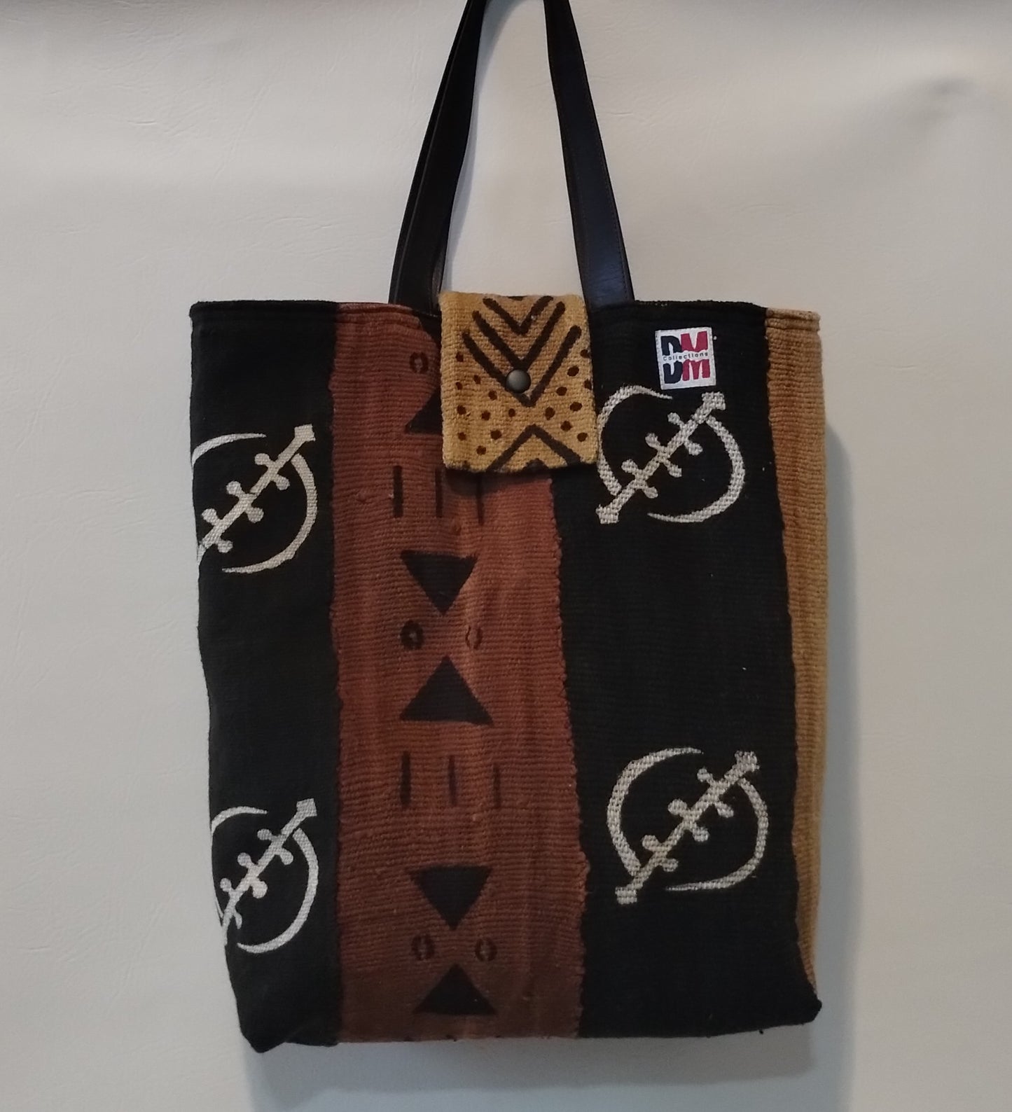 African Mud Cloth Tote