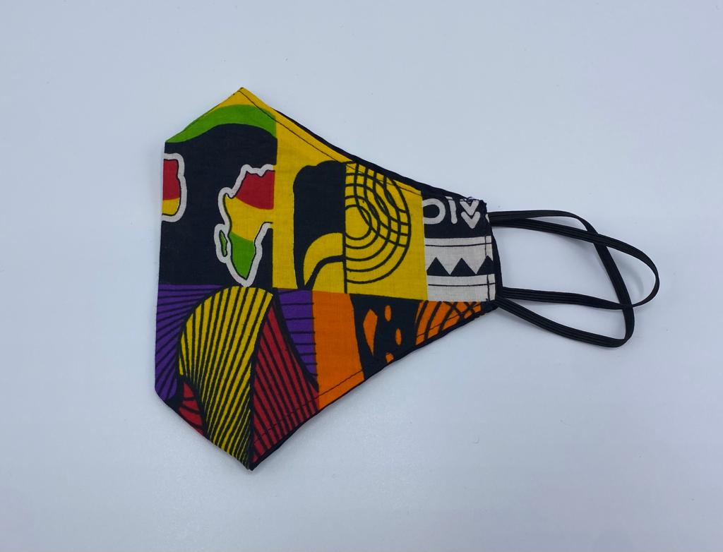 African Print Mask