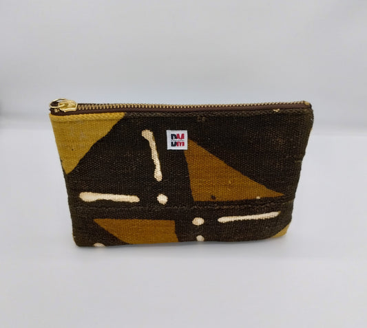 African Mud Cloth Clutch
