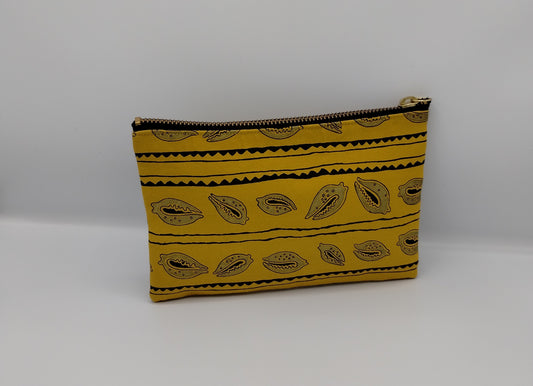 Gold Cowrie Clutch