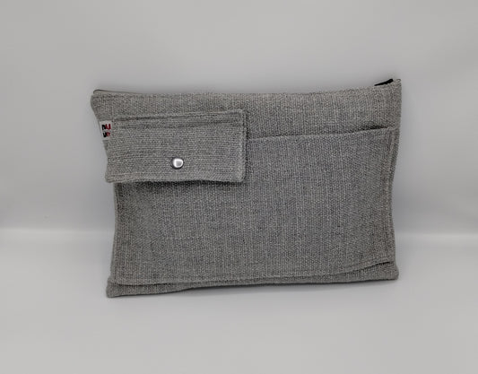 Padded Grey Laptop Bag