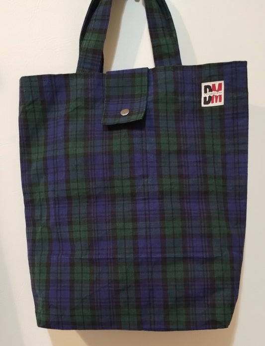 Plaid tote