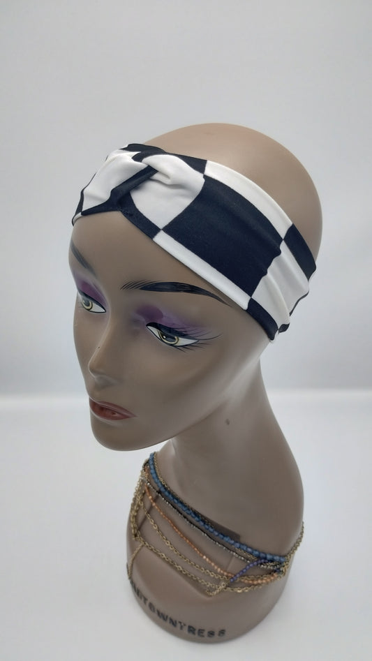Black & White Head Band