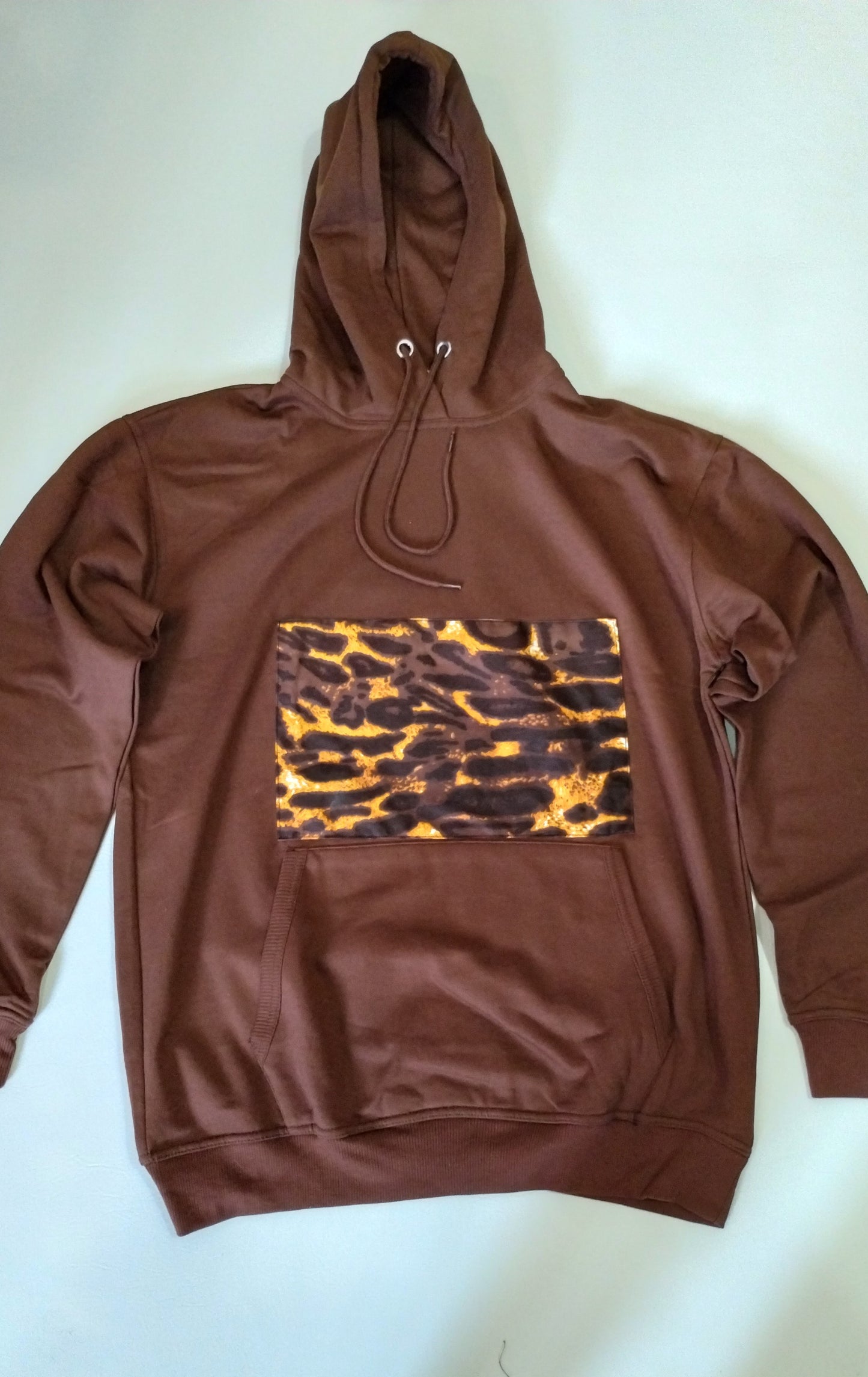 Cocoa Brown Hoodie M 104