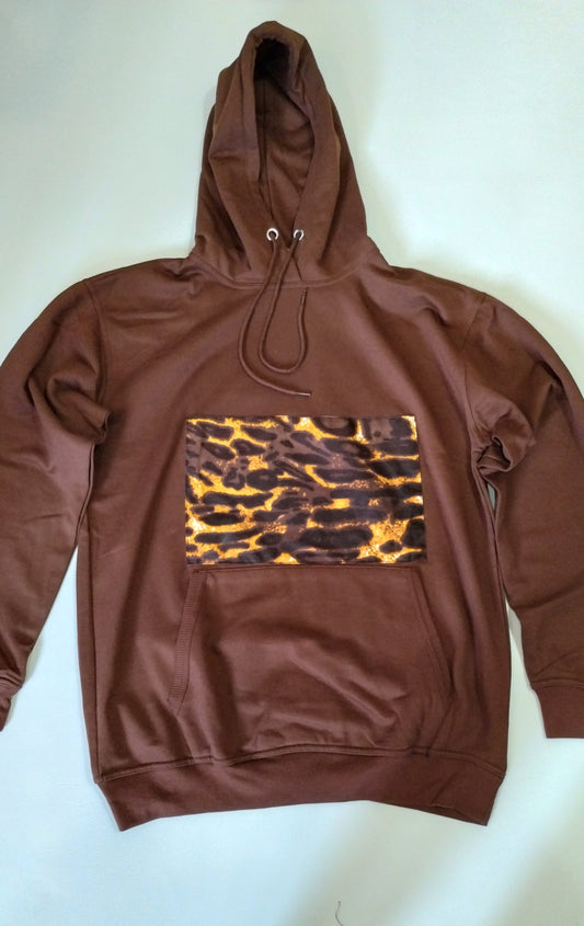 Cocoa Brown Hoodie M 104